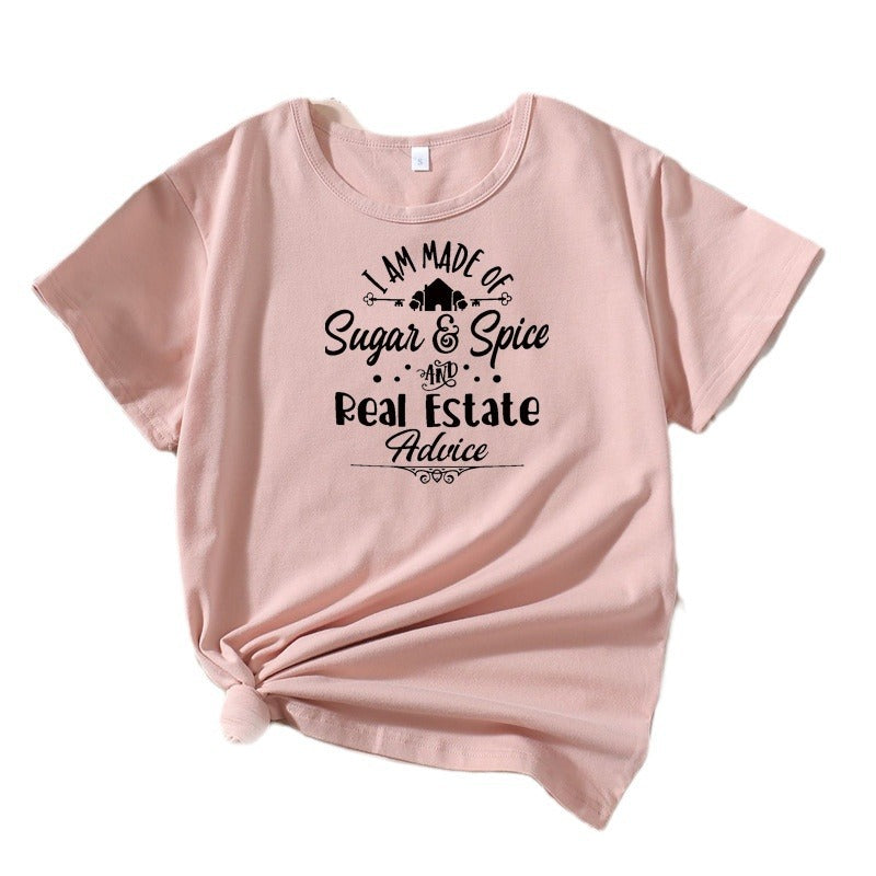 T-shirt graphique chic et stylé à manches courtes pour femmes