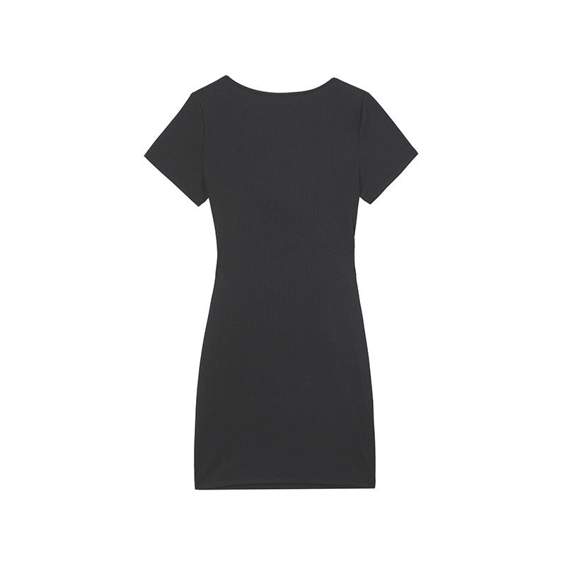 Robe Mini Femme Knot Chic und Stil