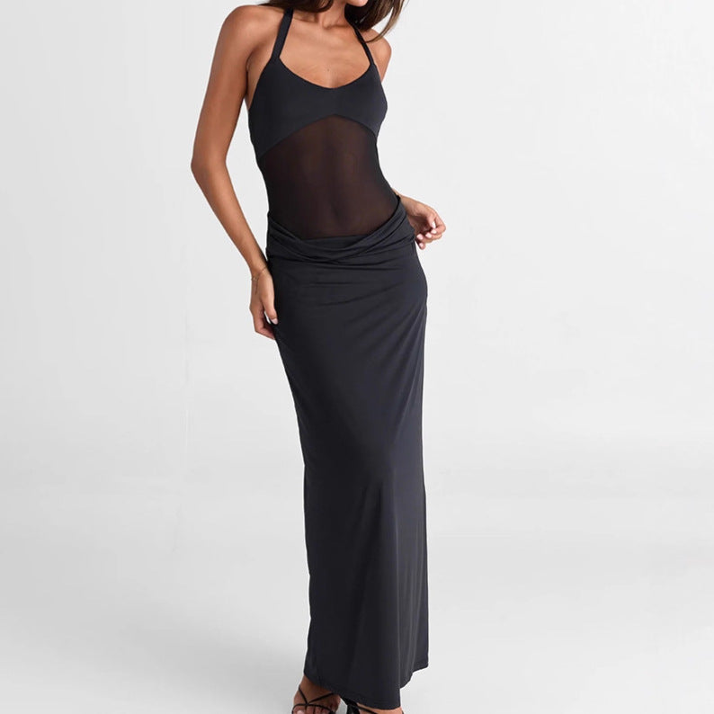 Robe maxi femme avec découpe raffinée et design cintré Chic und Stil