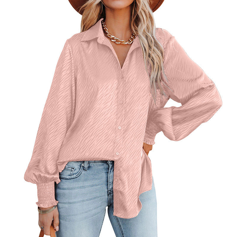 Blouse élégante pour femmes avec fronces et coupe décontractée Chic und Stil