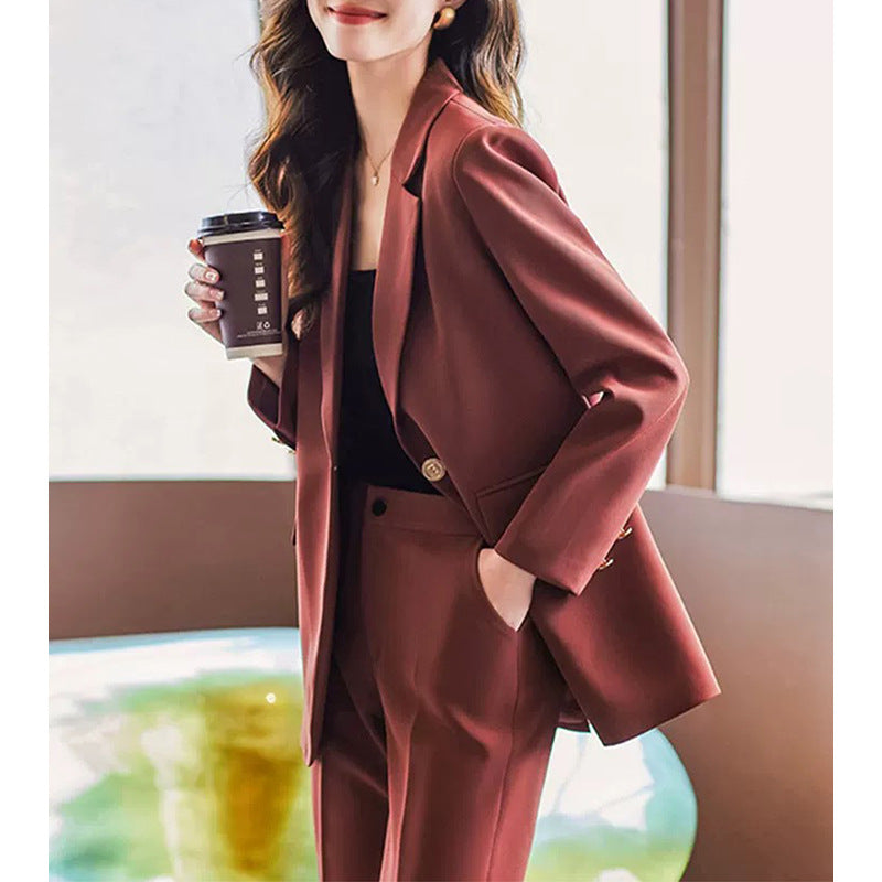 Blazer Femme Ajusté Détendu Chic und Stil