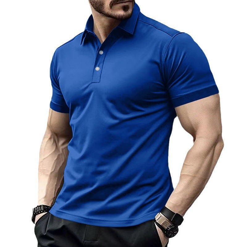 Hommes Polo à manches courtes de haute qualité avec technologie respirante et coupe moderne Chic und Stil