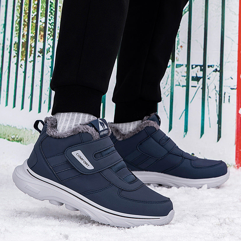 Baskets d'hiver isolées pour femmes avec une fermeture velcro pratique et une doublure intérieure douce Chic und Stil