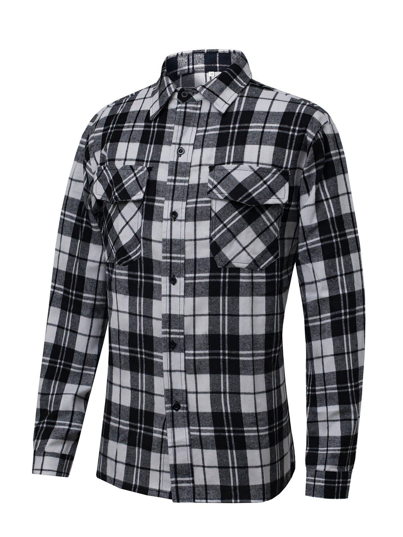 Chemise en flanelle à carreaux pour hommes Chic und Stil
