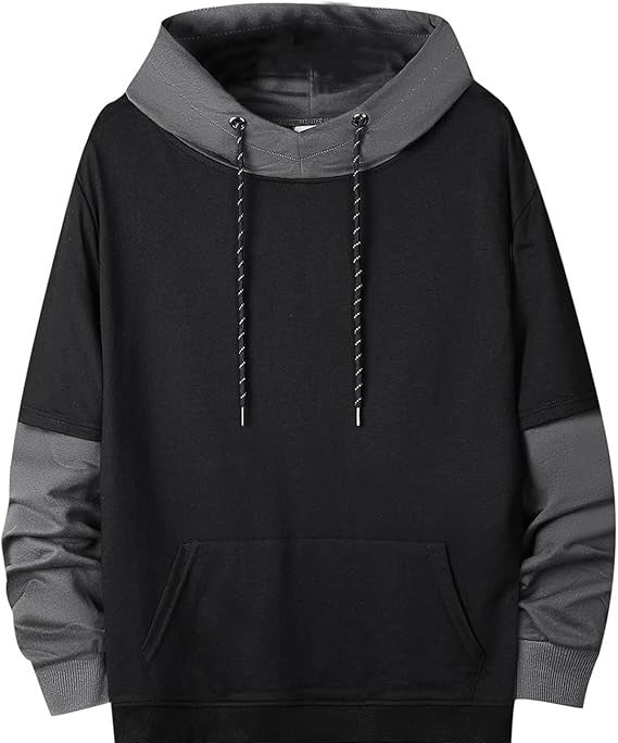 Sweat-shirt à capuche pour hommes au design moderne Chic und Stil