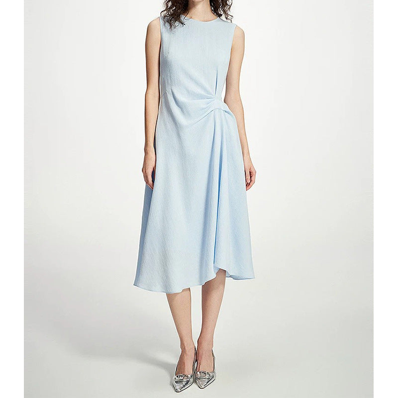 Robe midi asymétrique élégante pour femme Chic und Stil