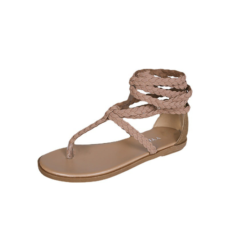 Sandales à bride élastique pour femmes avec séparateur d'orteils Chic und Stil