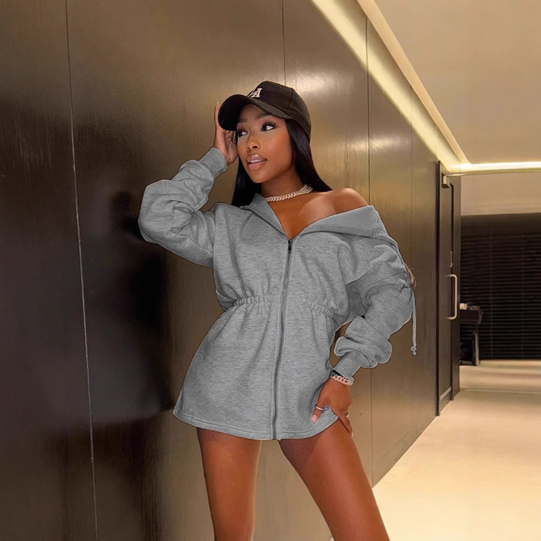 Veste de sport pour femmes avec coupe ajustable et fermeture éclair Chic und Stil