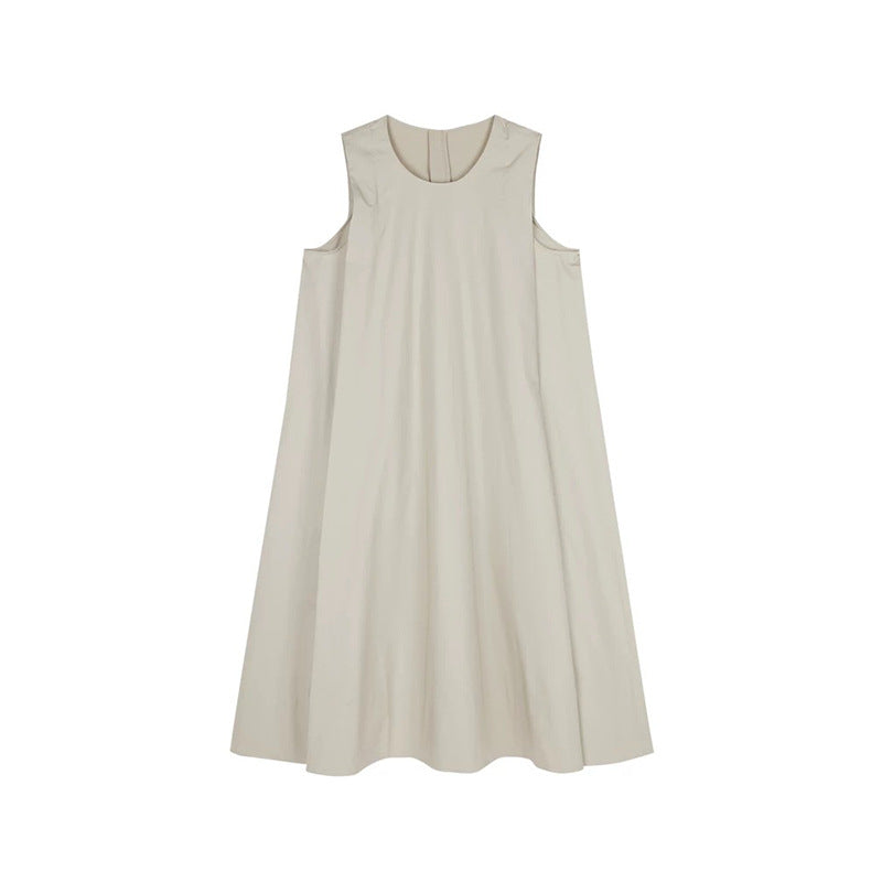 Robe midi évasée fluide pour femmes Chic und Stil
