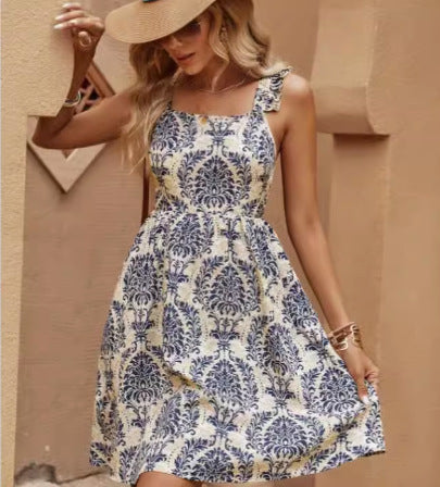 Robe maxi à fleurs Chic und Stil pour femmes