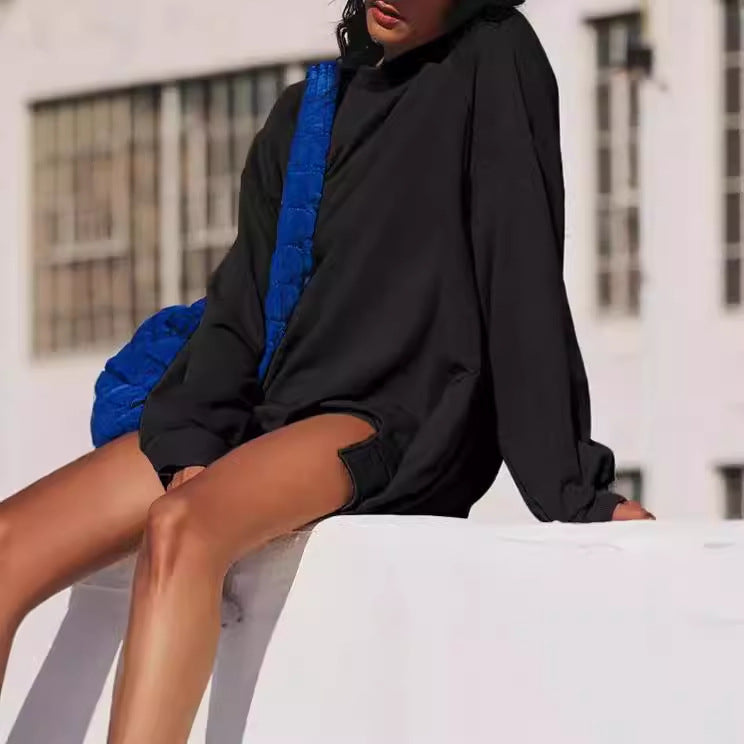 Sweatshirt Women Oversized avec coupe décontractée et poches pratiques Chic und Stil