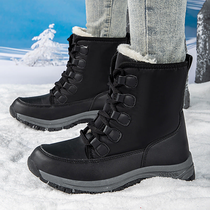 Bottes d'hiver pour femmes avec semelle antidérapante et doublure isolante Chic und Stil