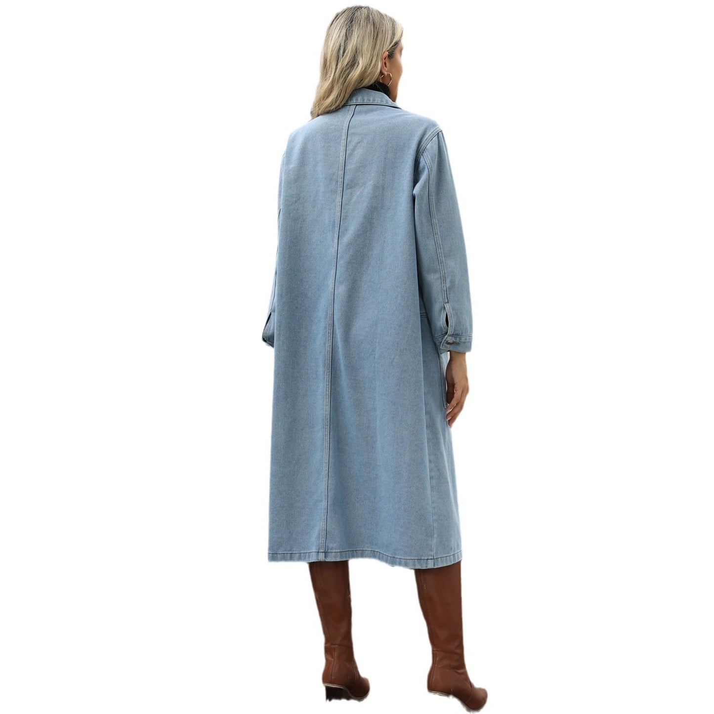 Dames Denim mi-vest avec poches pratiques et coupe décontractée Chic und Stil