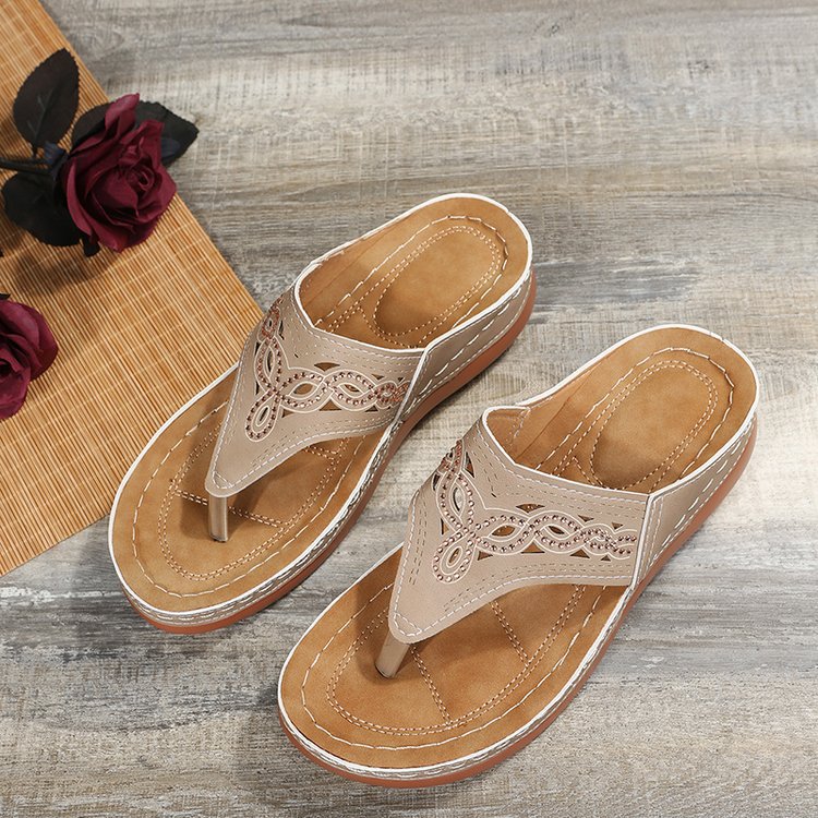 Sandales ouvertes à enfiler confort Chic und Stil
