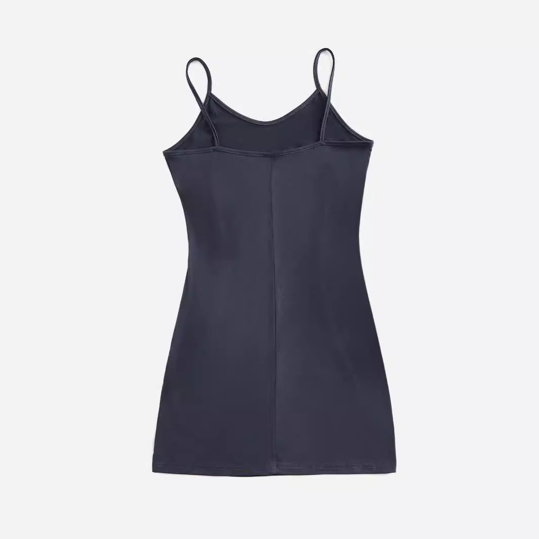 Robe mini pour femmes avec tissu respirant et motif d'yeux créatif Chic und Stil