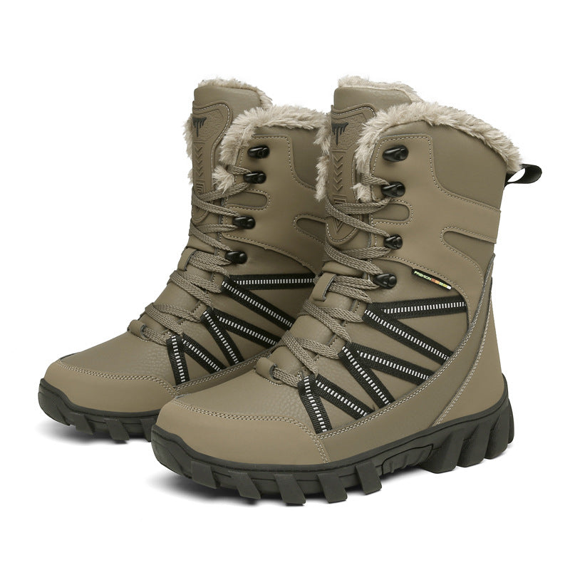 Bottes de randonnée d'hiver pour femmes avec doublure isolante et semelle antidérapante Chic und Stil