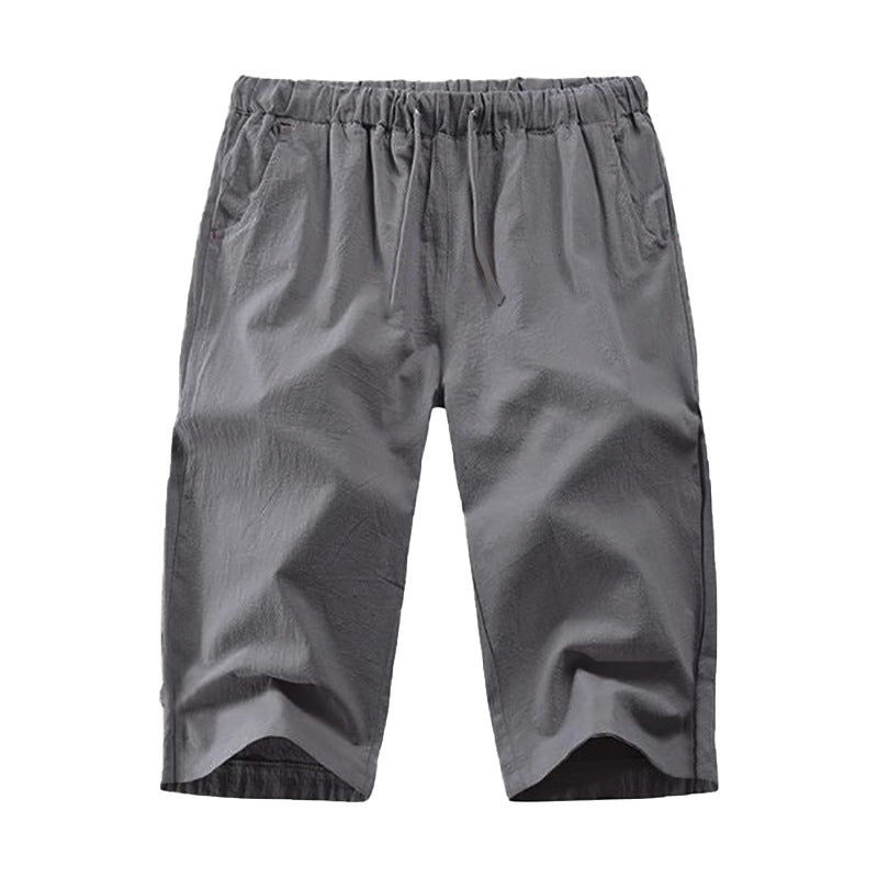 Pantalons de loisirs légers pour hommes avec taille élastique et poches latérales pratiques Chic und Stil