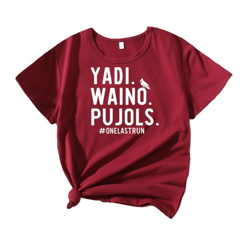 T-shirt graphique de loisirs pour femmes Chic und Stil