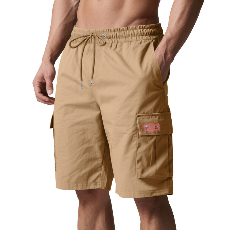 Shorts cargo pour hommes avec taille élastique et poches latérales pratiques Chic und Stil
