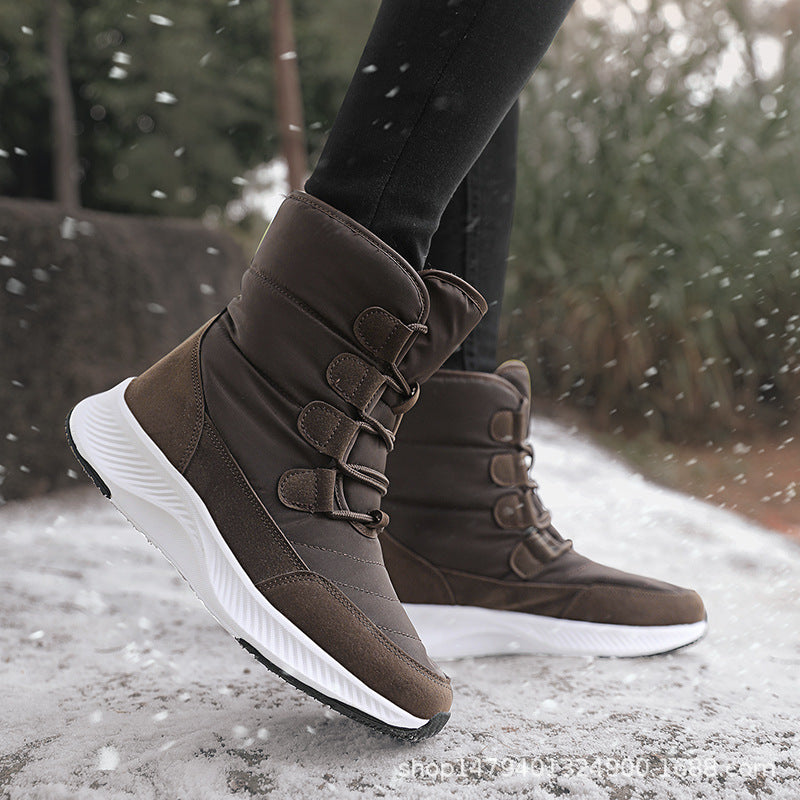 Bottes d'hiver thermo pour femmes avec semelle antidérapante et doublure isolante Chic und Stil