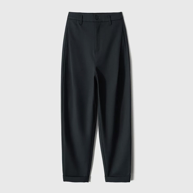 Pantalons larges taille haute ajustés pour femmes Chic und Stil 1750846558