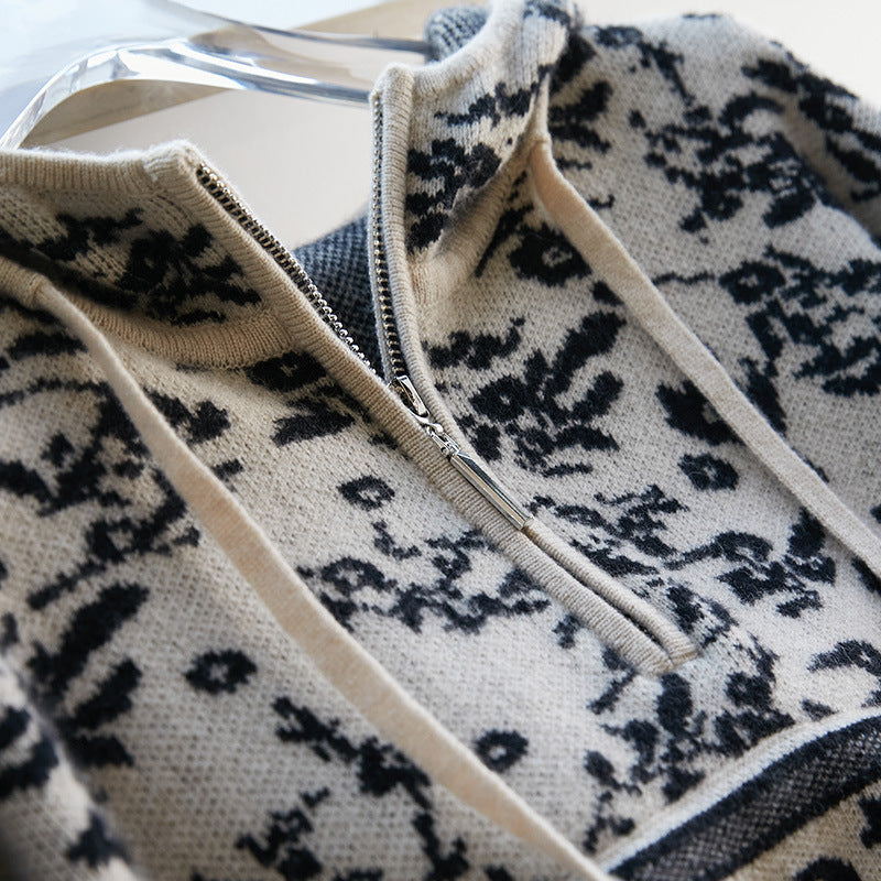 Pull Hoodie en Fleece Confort Femme Chic und Stil