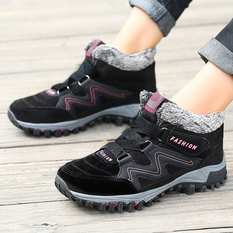 Bottes de randonnée pour femmes avec doublure isolante et semelle antidérapante Chic und Stil
