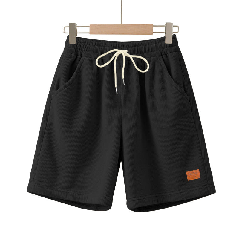 Pantalons de loisirs décontractés pour hommes avec taille élastique et poches latérales pratiques Chic und Stil