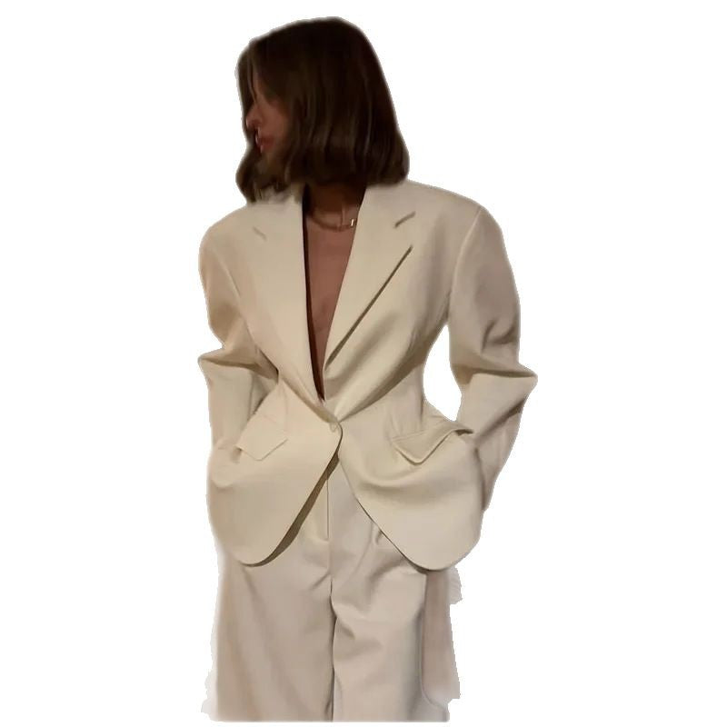 Blazer oversize pour femmes au design minimaliste Chic und Stil