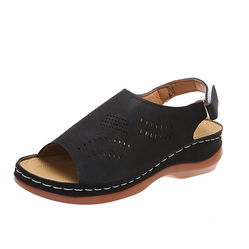 Sabots confortables pour femmes avec une structure de surface respirante et une semelle ergonomique Chic und Stil