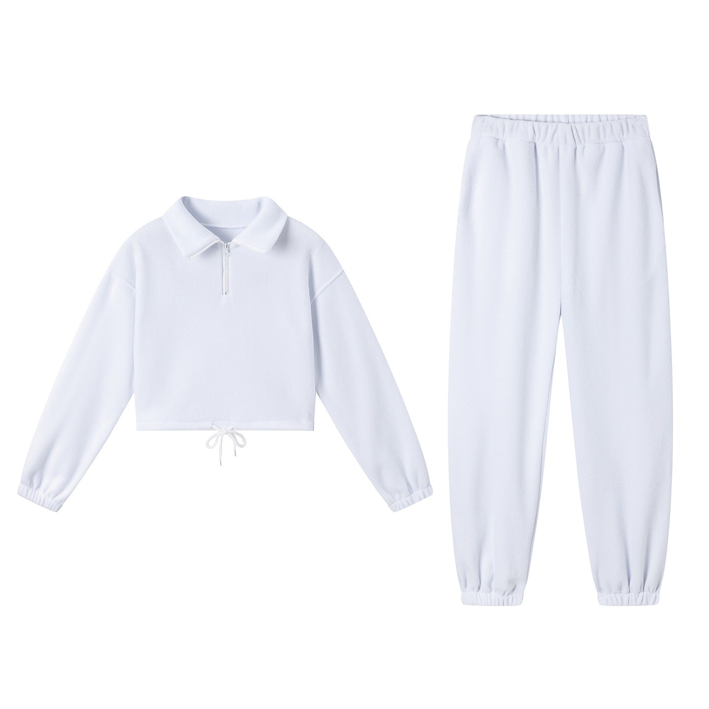 Leisure jumpsuit for women with cropped top and stretchy pants Chic and Style