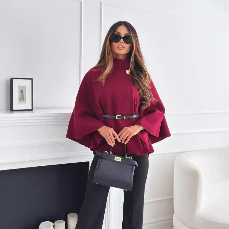 Blouse enveloppe élégante et à la mode pour femmes Chic und Stil