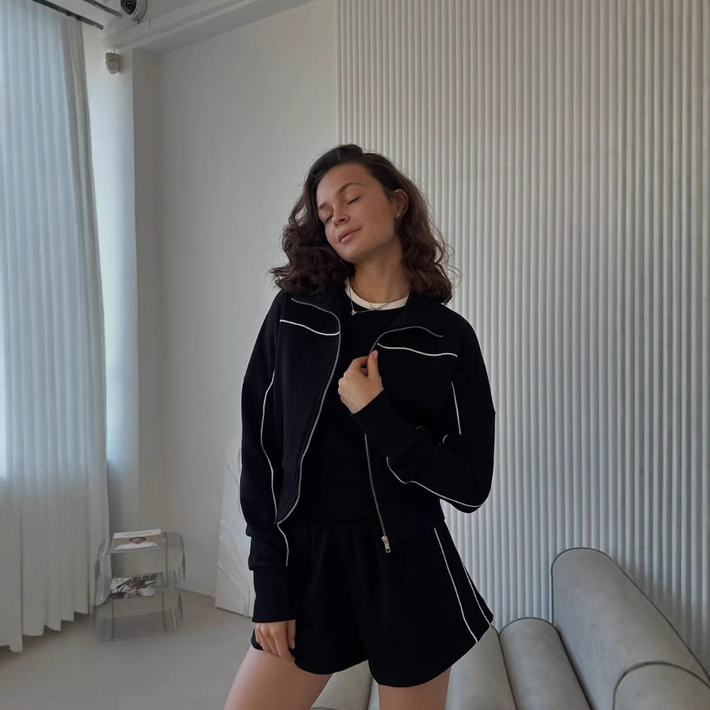 Ensemble débardeur et shorts de loisirs pour femmes Chic und Stil