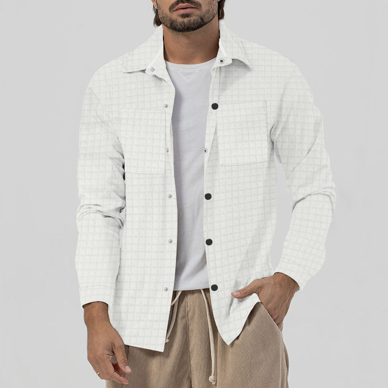 Chemise à carreaux décontractée pour hommes avec deux poches poitrine et coupe moderne Chic und Stil