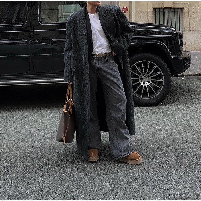 Blazer long élégant pour dames Chic und Stil