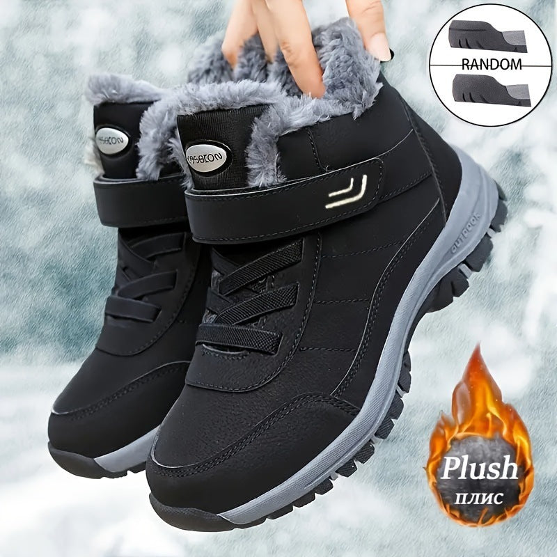 Bottes d'hiver pour femmes avec doublure intérieure chauffante et semelle antidérapante Chic und Stil