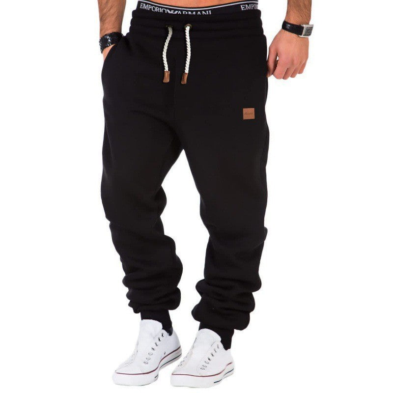Casual sweatpants for men with elastic waistband and practical pockets Chic and Style