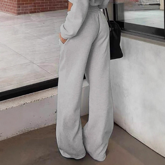 Pantalon de loisirs confortable pour femmes avec poches pratiques et taille élastique Chic und Stil