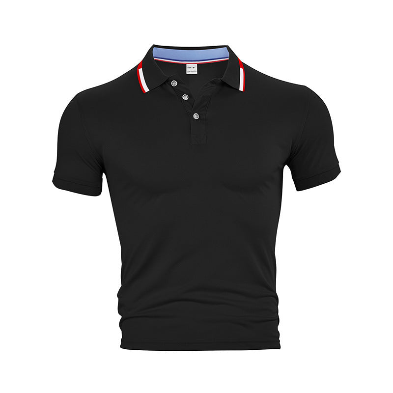 Polo shirt pour hommes avec col structuré et technologie respirante Chic und Stil