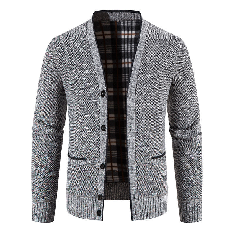 Veste en tricot pour hommes avec design moderne et coupe classique Chic und Stil