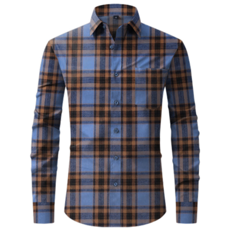 Chemise à carreaux pour hommes Chic und Stil