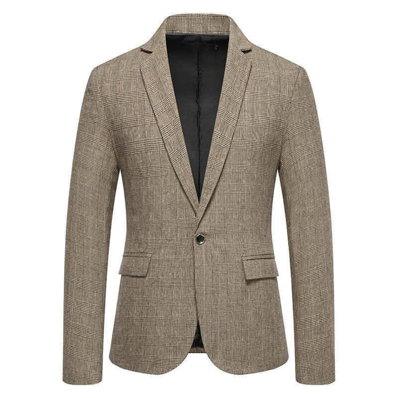 Blazer élégant pour hommes en design chevrons Chic und Stil