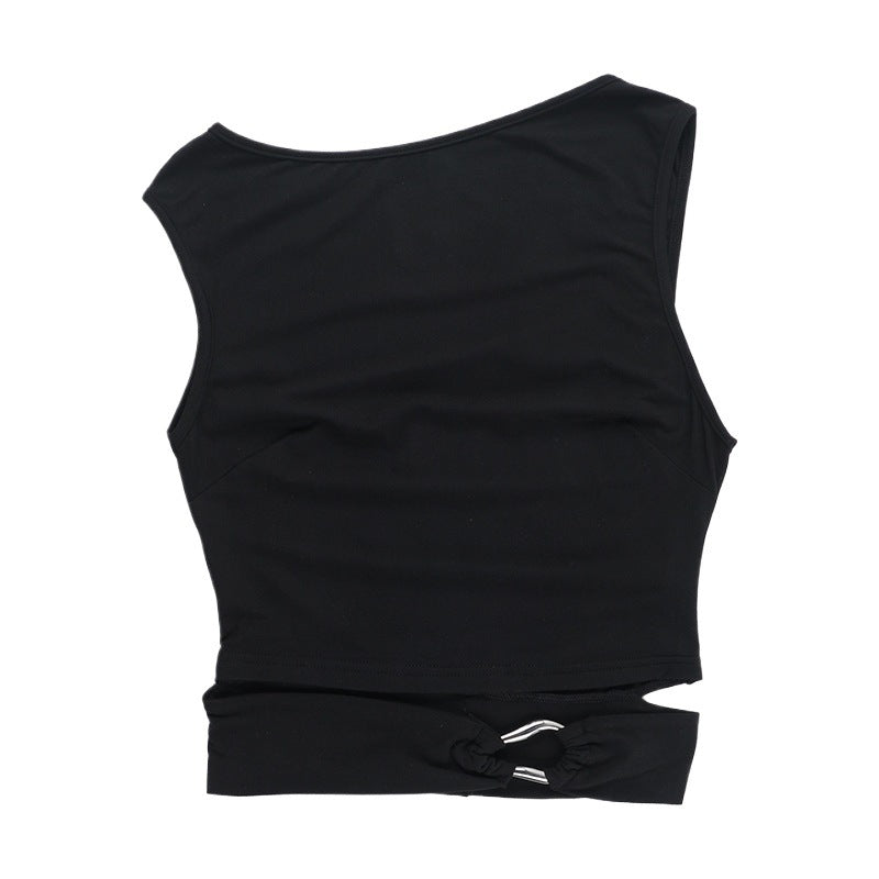 Top cropped stylé pour femmes avec cordon de serrage réglable Chic und Stil