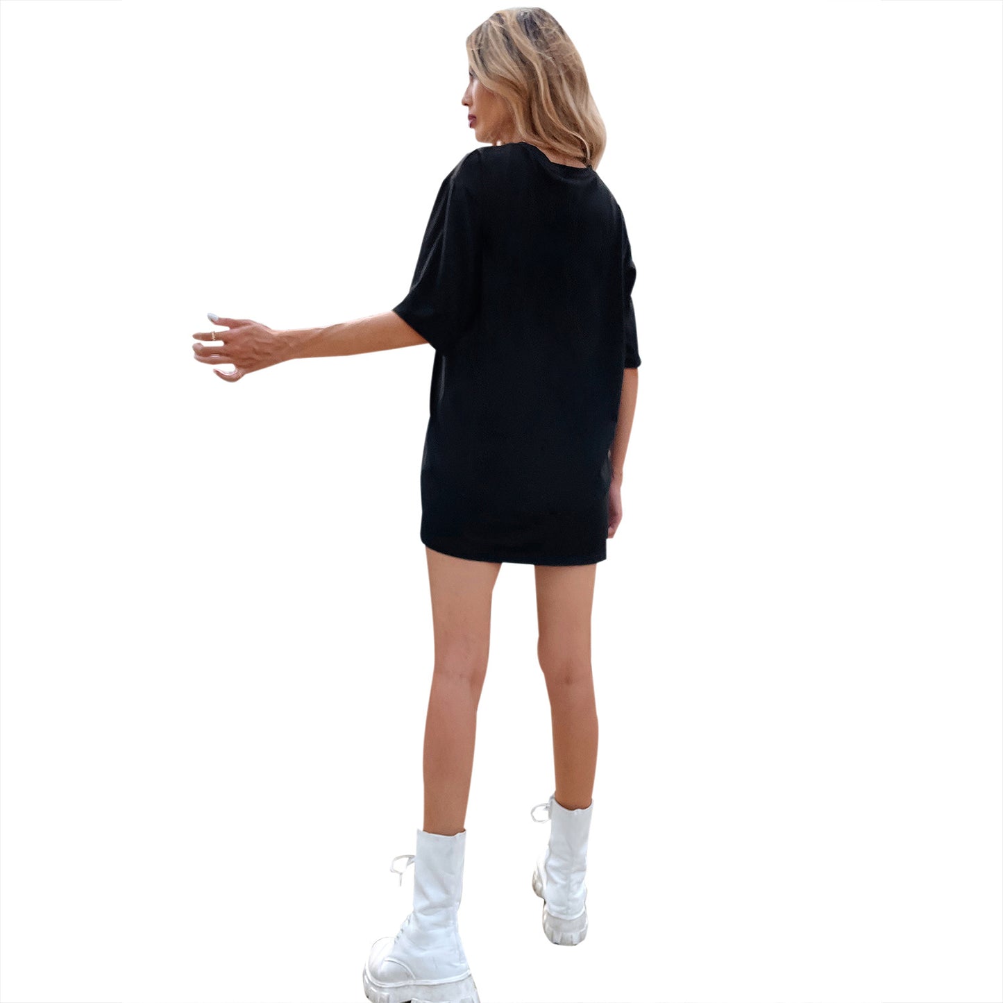 T-shirt oversized pour femmes avec impression frappante et coupe décontractée Chic und Stil