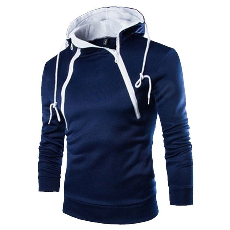 Hommes moderne sweat à capuche avec pratique fermeture éclair Chic und Stil