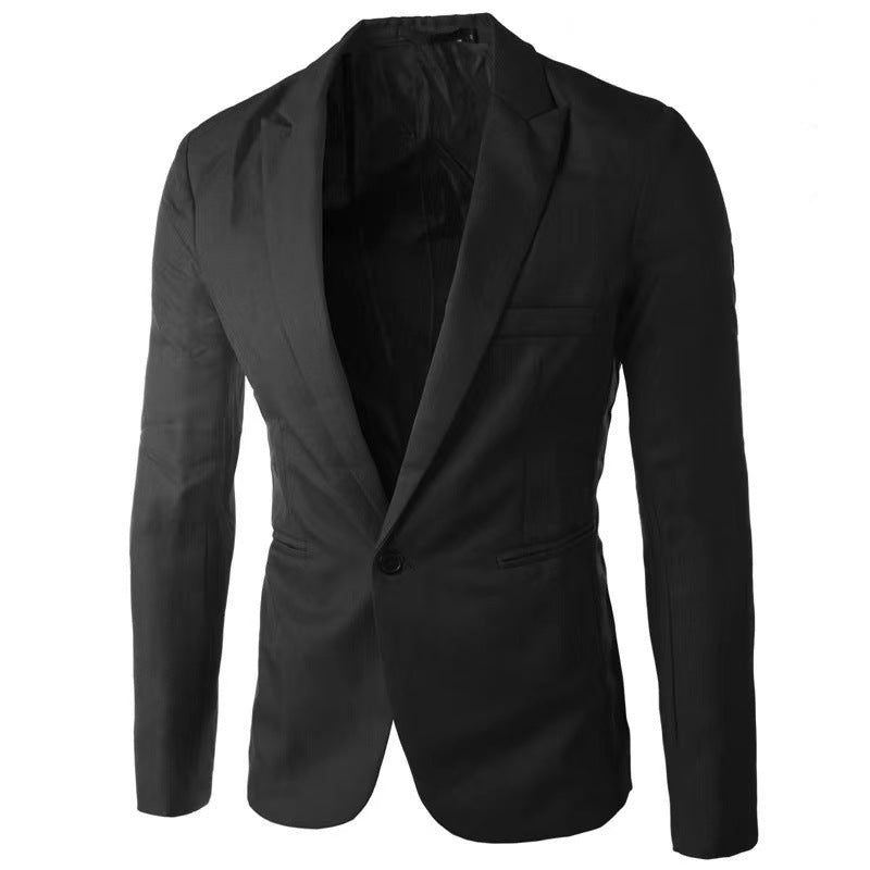 Blazer élégant pour hommes avec coupe slim et accents fins Chic und Stil