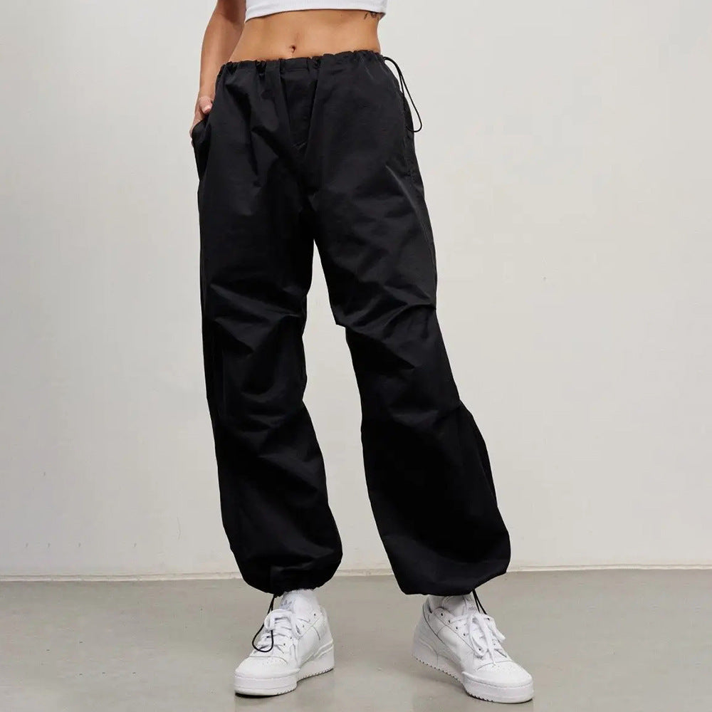 Ladies Chic Stylish Cargo Sporty Pants
