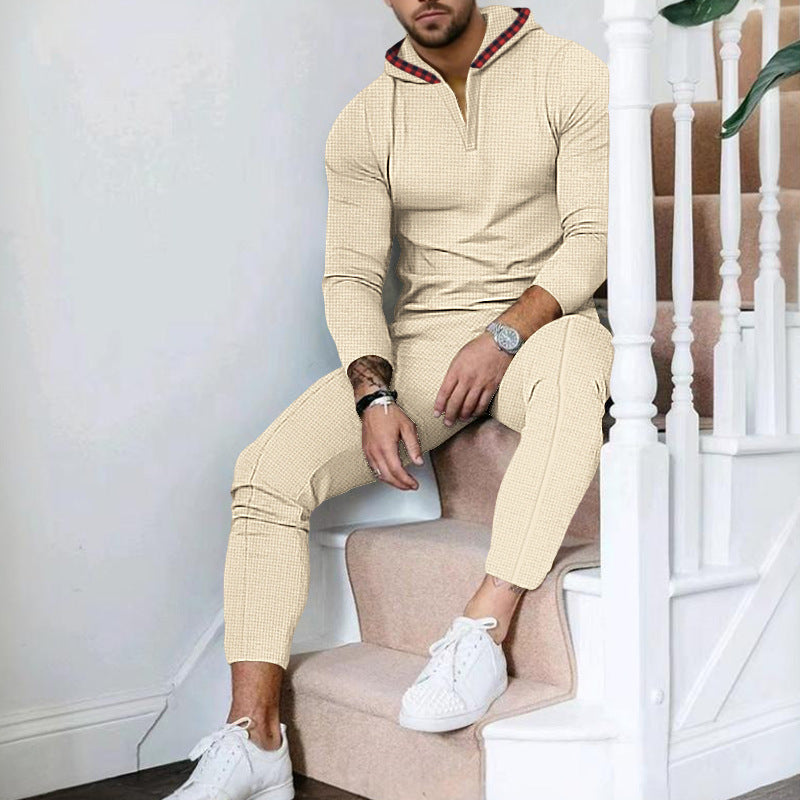 Vêtements de sport pour hommes en intégralité avec fermeture éclair créative et matériau de haute qualité Chic und Stil