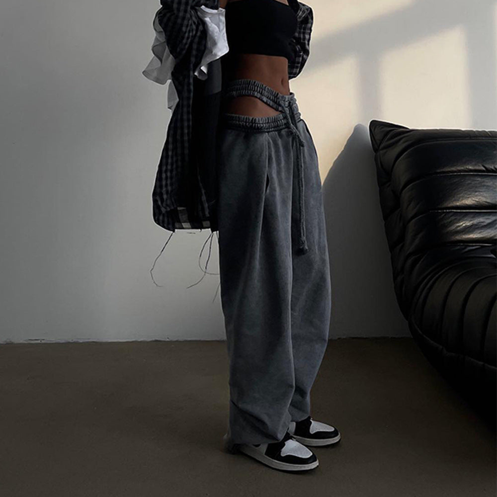 Women Comfortable Leisure Pants with Relaxed Fit Chic and Style