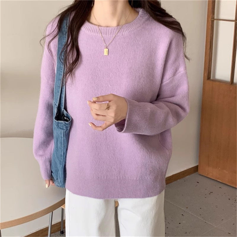 Pull décontracté pour femmes en style surdimensionné Chic und Stil